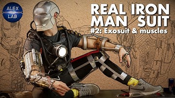 Building real Iron Man suit (Part#2: Exosuit, hydrogen muscles & EMG sensors)