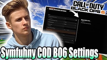 Symfuhny COD BO6 Settings | Symfuhny Call Of Duty Sensitivity And DPI