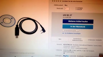 Complain Video about a bad USB Programming Cable for a Baofeng UV 5R