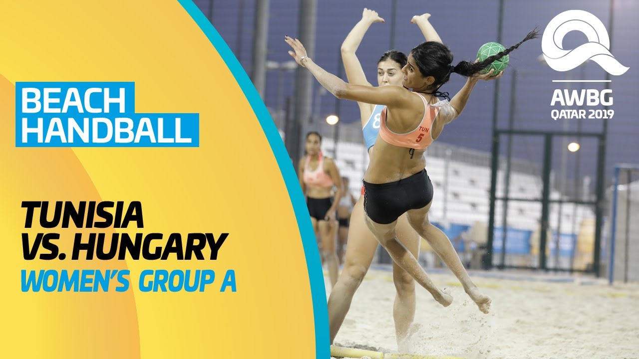 Beach Handball Tunisia vs Hungary Women's Group A Match ANOC