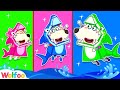 🔔 Wolfoo family live now | Baby Shark Birthday Party - Wolfoo Makes DIY Baby Shark Costumes