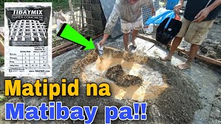 Secreto upang Makatipid sa Mahal na Presyo Ng Simento   | TibayMix Super Concreate