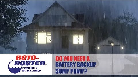 Do You Need a Battery Backup Sump Pump? | Roto-Rooter