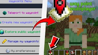 Best useful mod for Minecraft pocket edition //Multiplayer waypoint mod for Minecraft Pocket edition screenshot 3