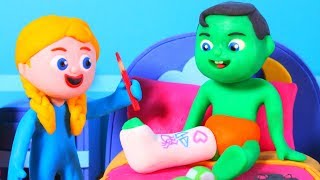 Little Boy Has A Plaster ❤ Cartoons For Kids