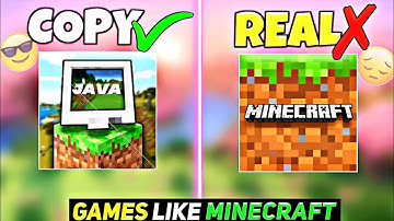 TOP 5 COPY GAMES LIKE MINECRAFT 1.21 JAVA EDITION 🤩 | BEST MINECRAFT COPY
