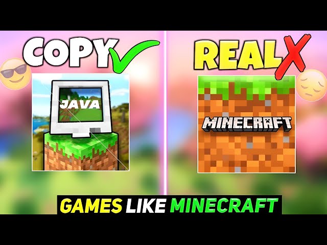 Top 5 games like minecraft java edition  top 5 games like minecraftfor  android and ios 