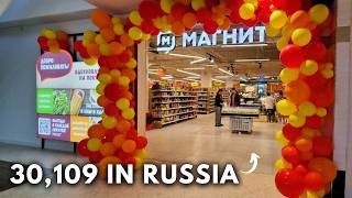 Russian TYPICAL (Russian Owned) Supermarket: Magnit
