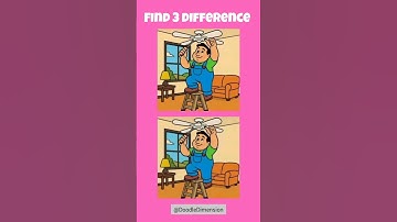 Spot the 3 Differences || Beat the 25 Second! #17