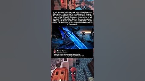 In Secret Level: Armored core, this scene captures the terrifying speed of an AC in combat...