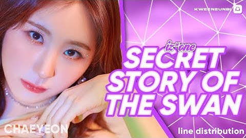 IZ*ONE - 한상동화 (Secret Story of the Swan) • Line Distribution