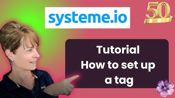How to create a tag | Systeme.io tutorial - Women over 50