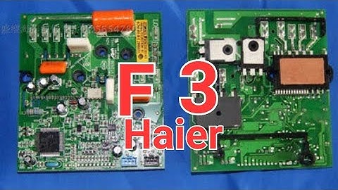 Haier Dc inverter Ac outdoor F3 error solved #95