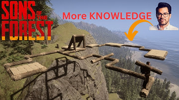 How To Build Off Of a Cliff Part 2 | More Tips And Tricks | Sons of The Forest