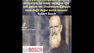 Robert Bosch Adam gibi adam Resimi