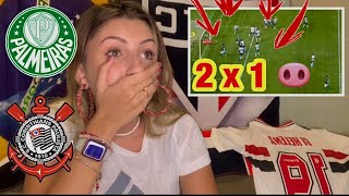 INVICTO NO PAULISTÃO! REACT DERBY- PALMEIRAS 2 x 1 CORINTHIANS