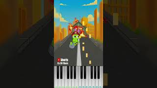 POV Firefighter Run Challenge - HELP OWAKCK Rescue Pinki & baby Simon @PADLOTOON - Piano Tutorial