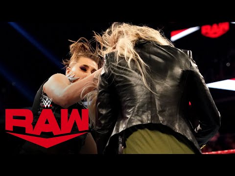 Rhea Ripley punches Charlotte Flair in the face: Raw, March 9, 2020