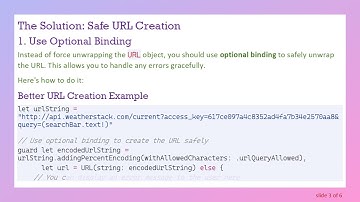 How to Convert a String to a URL in Swift: Avoiding Common Pitfalls