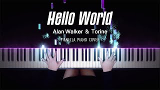 Alan Walker & Torine - Hello World | Piano Cover by Pianella Piano Resimi