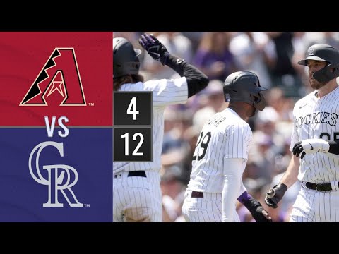 Resumen Diamondbacks de Arizona vs Rockies de Colorado | MLB 30-04-2023