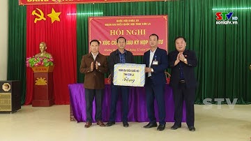 Đại biểu Quốc hội tỉnh tiếp xúc cử tri Mường Bám, Thuận Châu