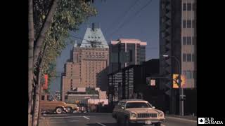 Downtown Vancouver in the 1970s.