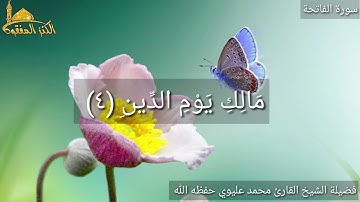 @تلاوة عطرة لسورة الفاتحة يتلوها علينا فضيلة الشيخ القارئ محمد عليوي حفظه الله تعالى من منبج ص١