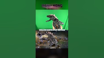 GxK HOLLOW EARTH FIGHT STOP MOTION 🔥💪 #godzillaxkongthenewempire #godzilla #stopmotion #gxk