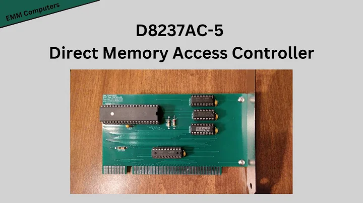D8237AC-5 DMA 컨트롤러 카드 소개