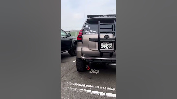 Toyota prado Offroad build