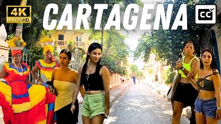 CARTAGENA 4K WALKING TOUR… Colombian Port Town