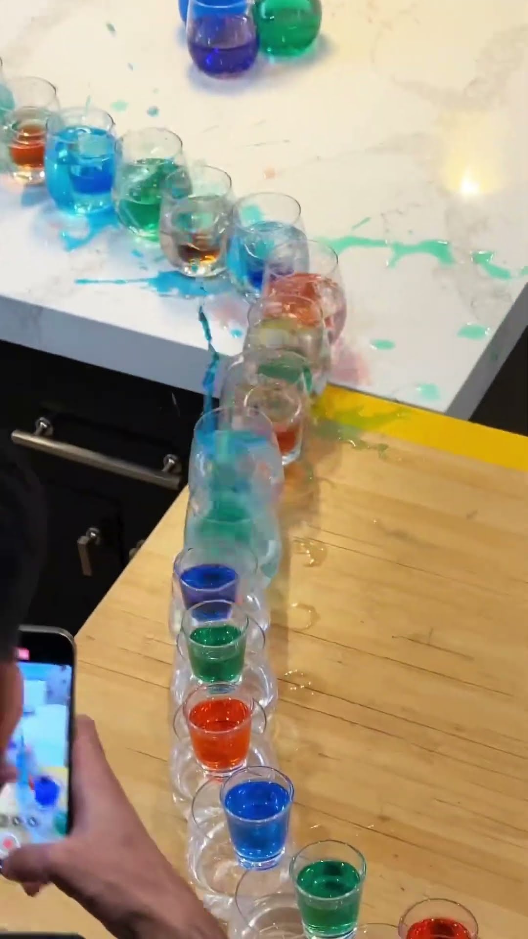 Behind The Scene Of Satisfying Glass Shot Drop!