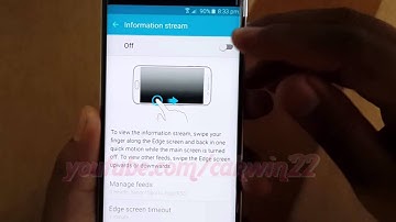 Android : How to add Weather in edge screen Samsung Galaxy S6 Edge
