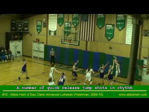 Abbie Hein Basketball Highlights (2009-10 Freshman...