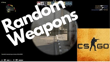 I suck at CS:GO, but this time with Random Weapons - Deathmatch