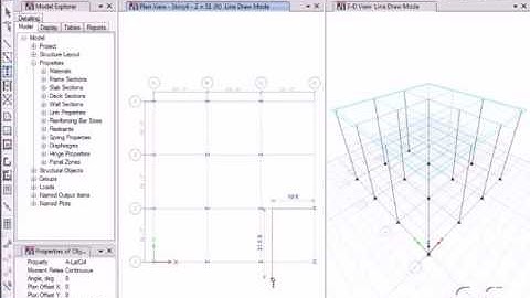 ETABS Introductory Tutorial Steel Part 1