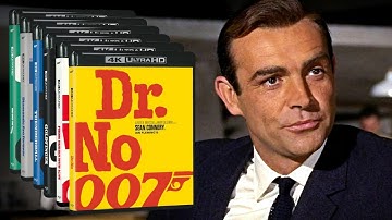 007 James Bond: Sean Connery (1962-1971) | UK 4K UHD Individual Release Unboxings | MGM/Warner Bros
