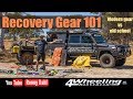 4x4 recovery gear 101, modern gear vs old gear