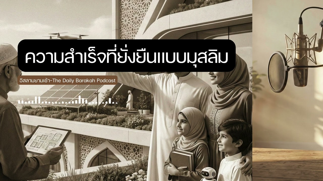 Ep.70 ถอดรหัสชีวิต 70 ตอน: พิมพ์เขียวความสำเร็จที่ยั่งยืน และการสร้าง Legacy ในแบบมุสลิม 2026