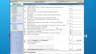 How to Amend New York State IT-201-X