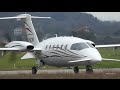 Piaggio P180 Avanti - N79CN - Take-Off at Bern Airport