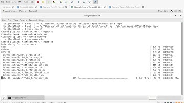 solved base-repo issues with centos 7