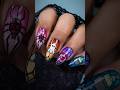 👻 Gothic Stained Glass Nails | Spooky but Adorable