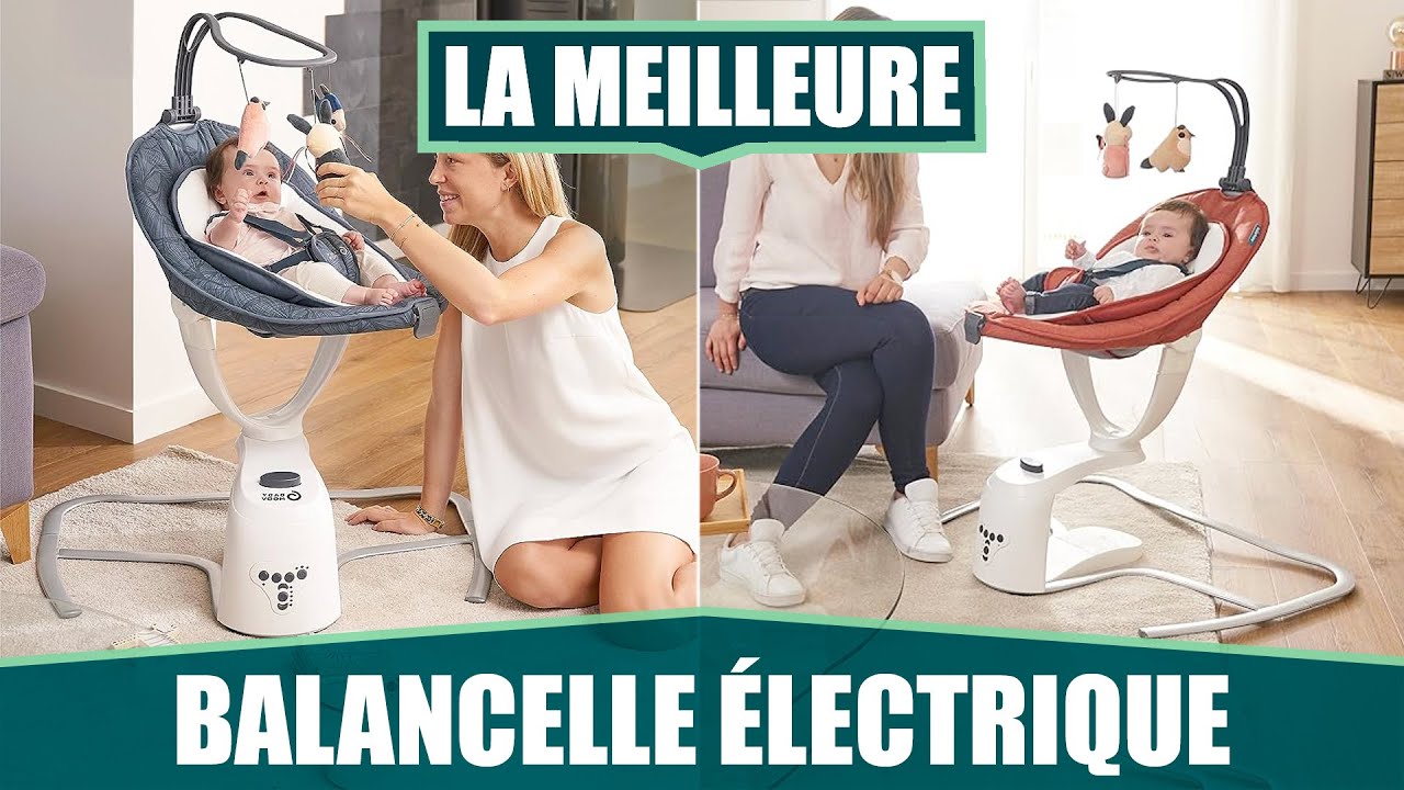 LA MEILLEURE BALANCELLE ÉLECTRIQUE POUR BÉBÉ - Babymoov Swoon Motion 