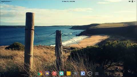 How to make the Gnome top panel transparent