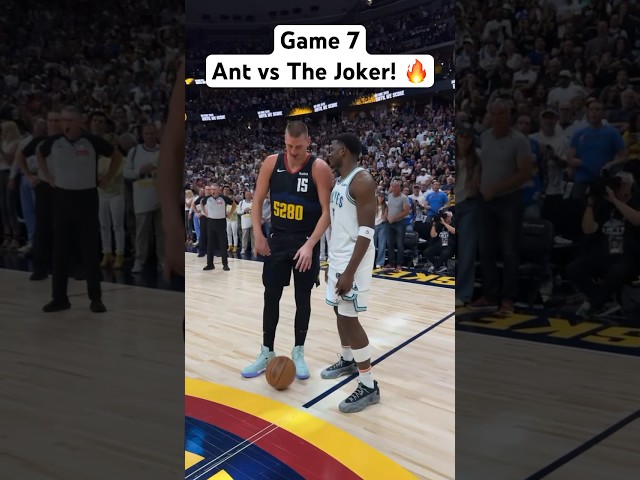 Game 7😤 TIMBERWOLVES vs The NUGGETS…Ant-Man vs The Joker! 🔥| #Shorts