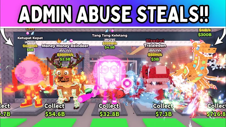 I STOLE THE CRAZIEST BRAINROTS FROM ADMIN ABUSE!! *INSANE* Steal a Brainrot ROBLOX!