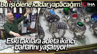 Eski Altın Ve Gümüş Takılar Ellerinde Yeniden Hayat Buluyor