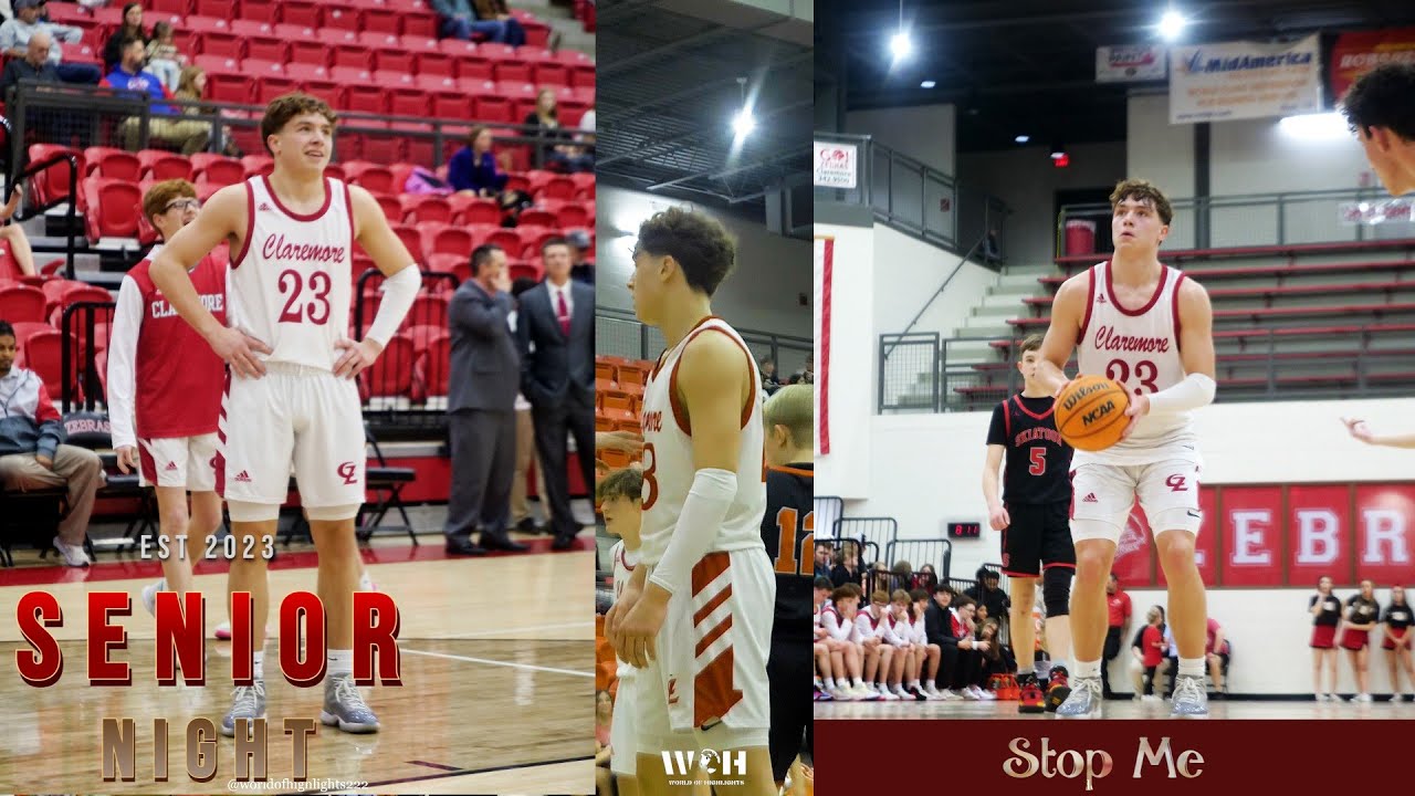 Claremore High School Vs Skiatook High School Senior Night Was crazy